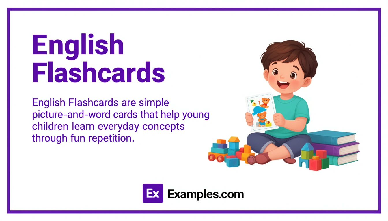 english flashcards