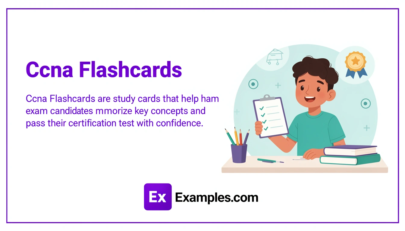 Ccna Flashcard Examples, Create Ccna Flashcards with AI