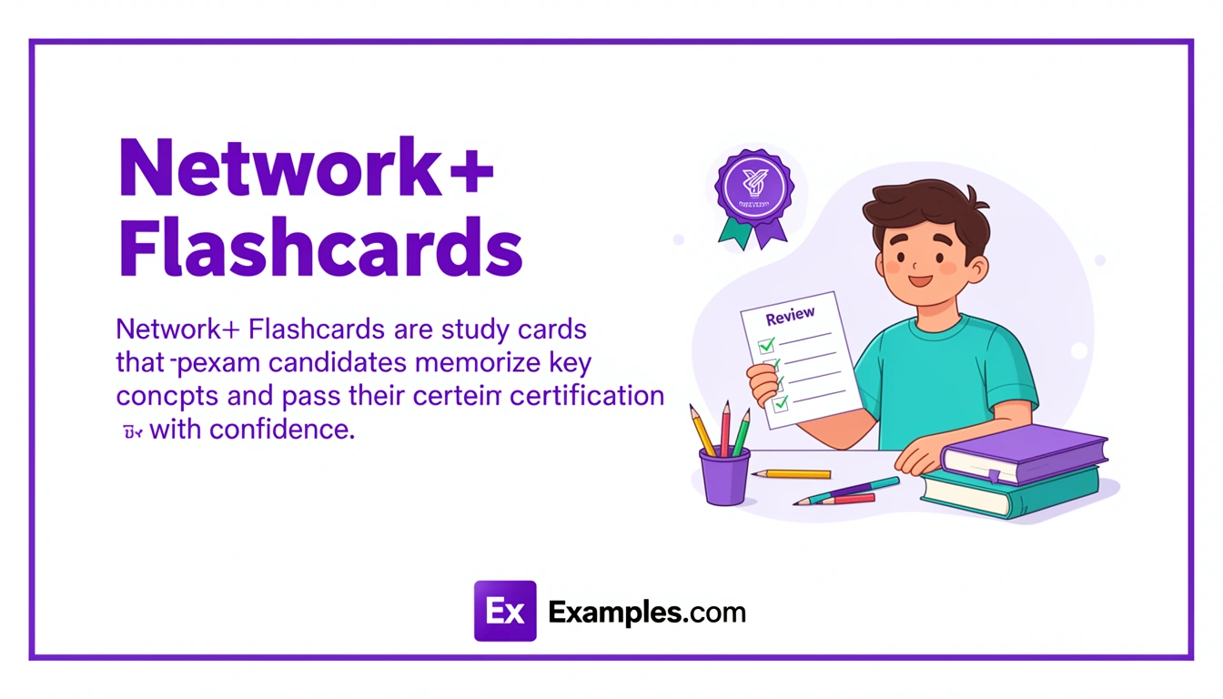 Network+ Flashcard Examples, Create Network+ Flashcards with AI