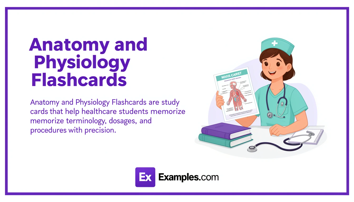 anatomy and physiology flashcards