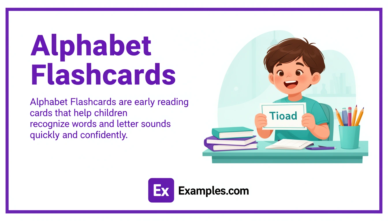 alphabet flashcards