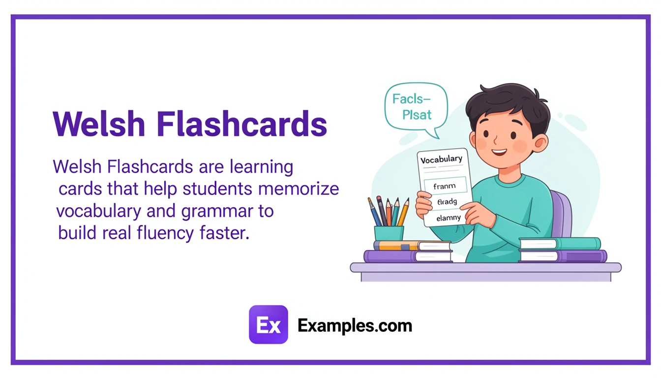 welsh flashcards