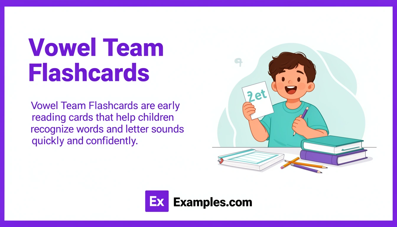 vowel team flashcards