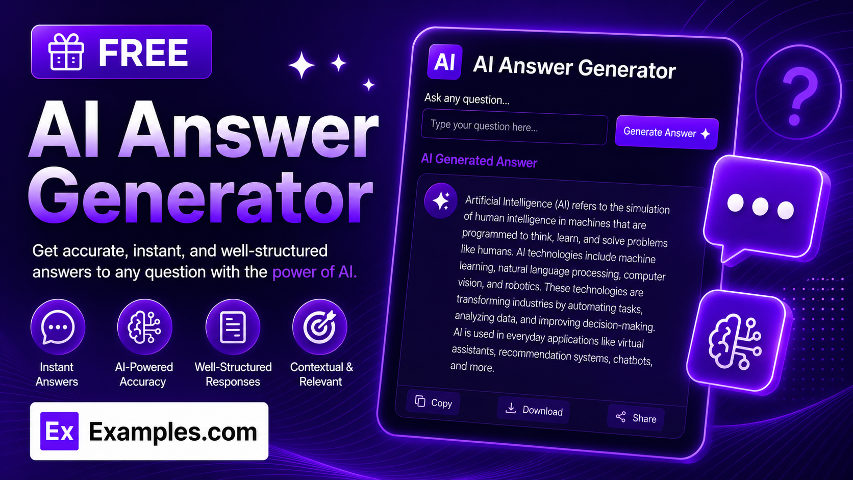 Free AI Answer Generator