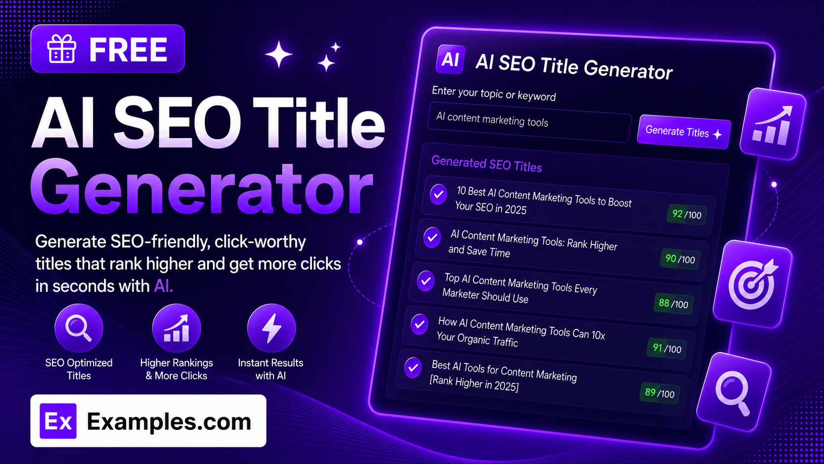Free AI SEO Title Generator