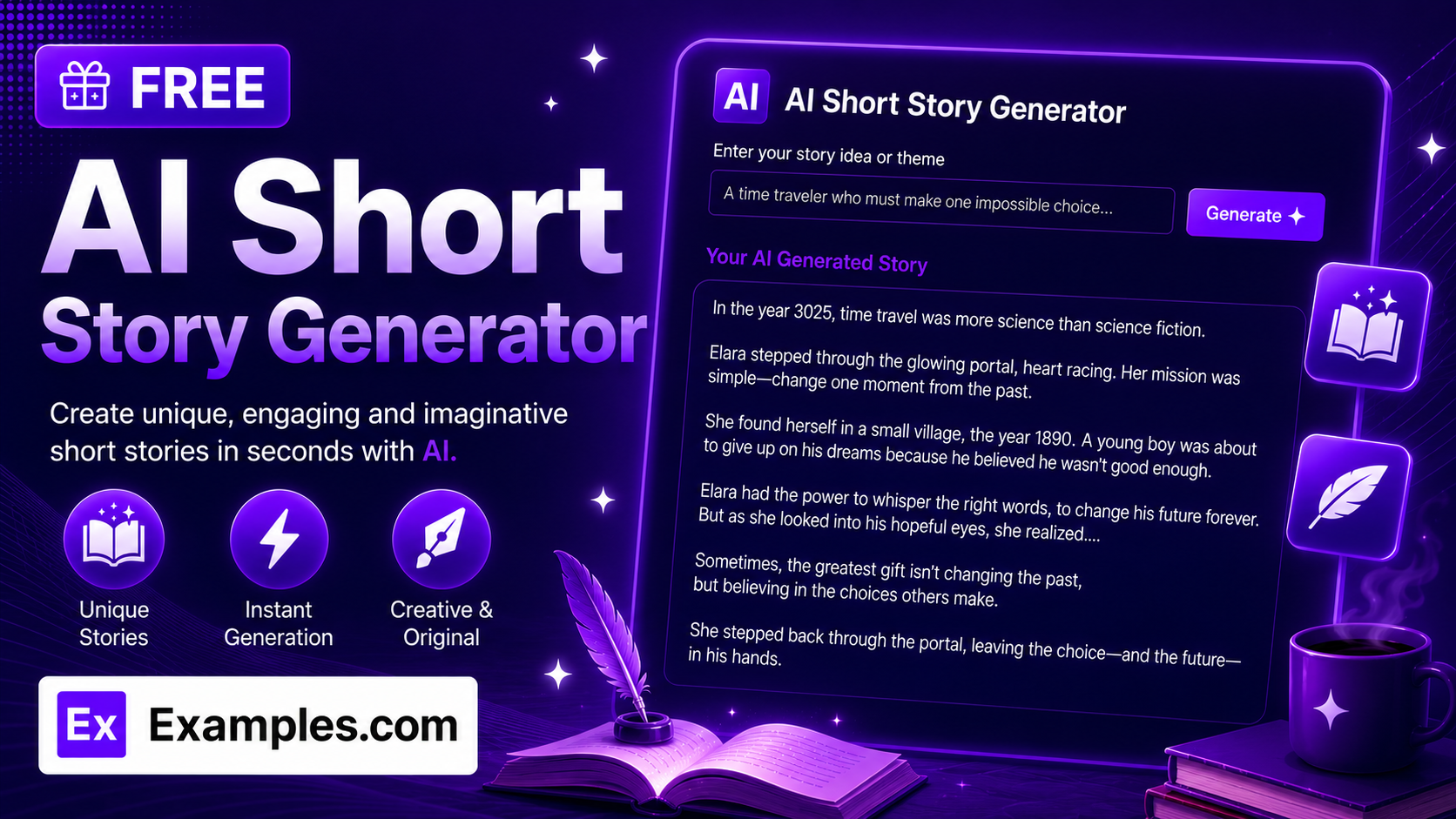 Free AI Short Story Generator