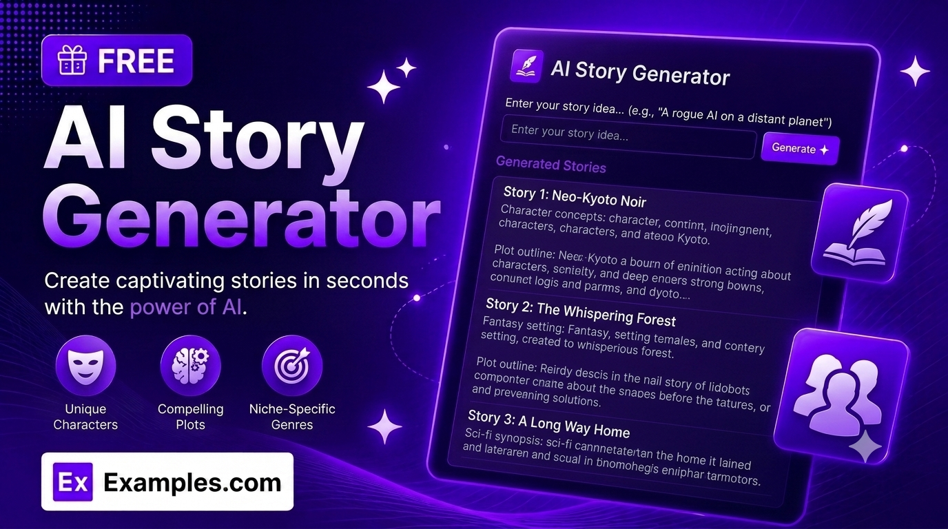 Free AI Story Generator
