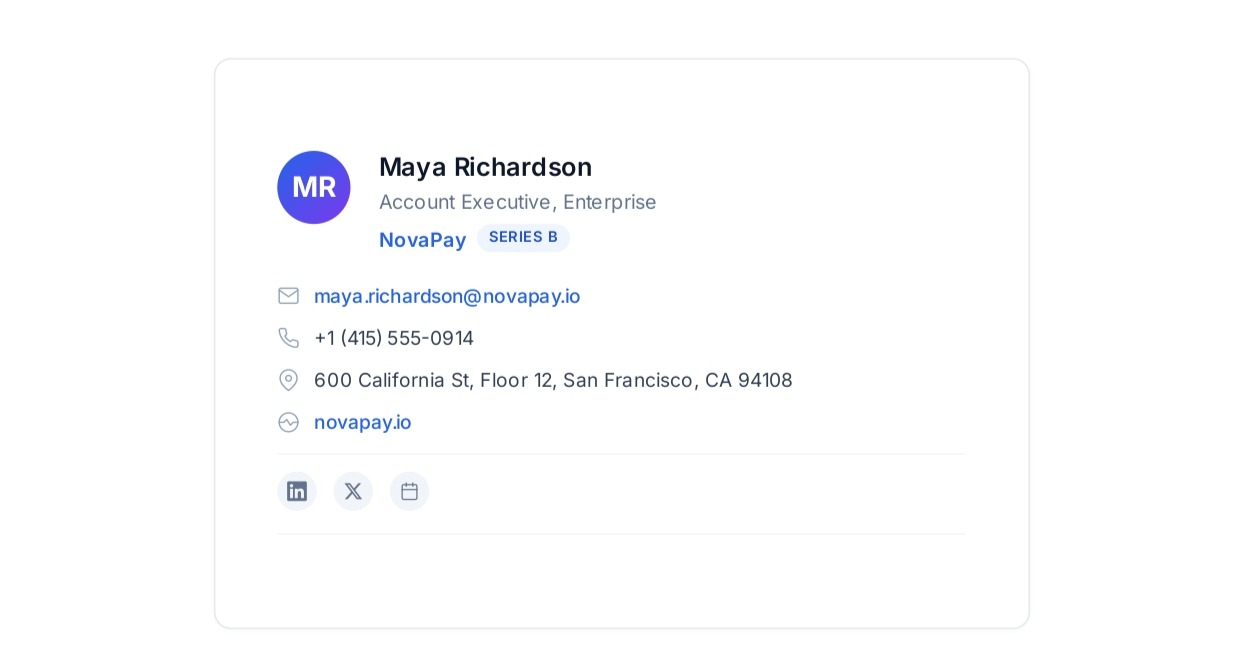 Account Executive Email Signature - Free AI Email Signature Generator, 50+ Real Email Signature Examples