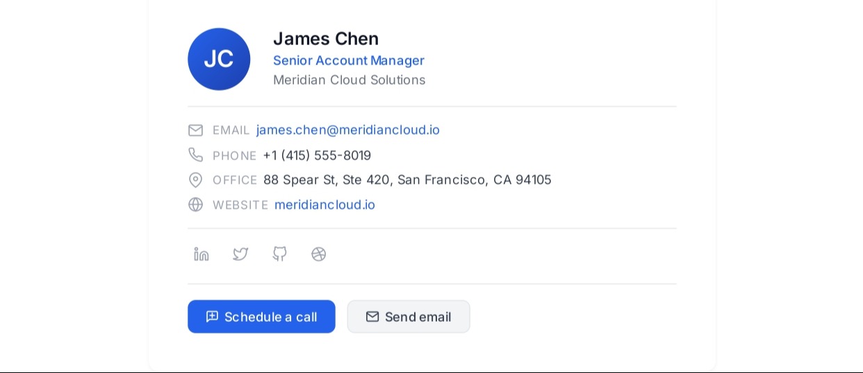 Account Manager Email Signature - Free AI Email Signature Generator, 50+ Real Email Signature Examples
