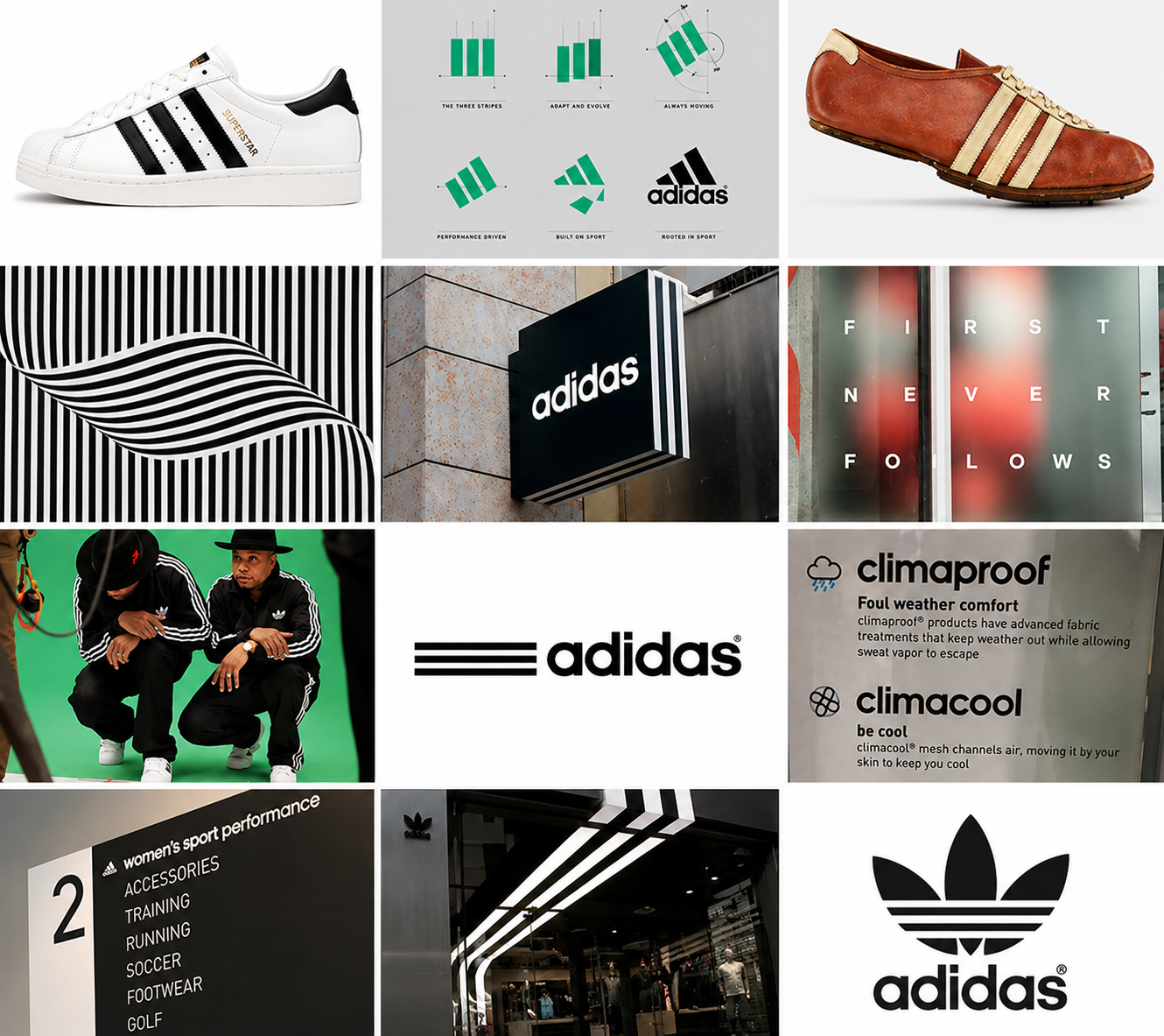 Adidas Brand Identity Mood Board - Free AI Mood Board Generator, 50+ Real Mood Board Examples