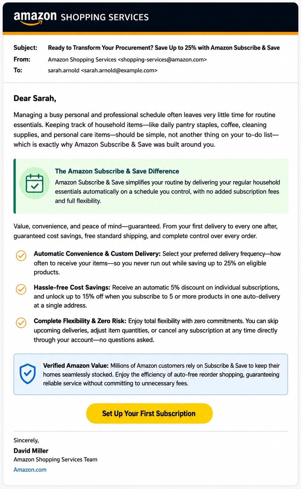 Amazon Sales Email - Free AI Sales Pitch Generator, 30+ Real Sales Pitch Examples
