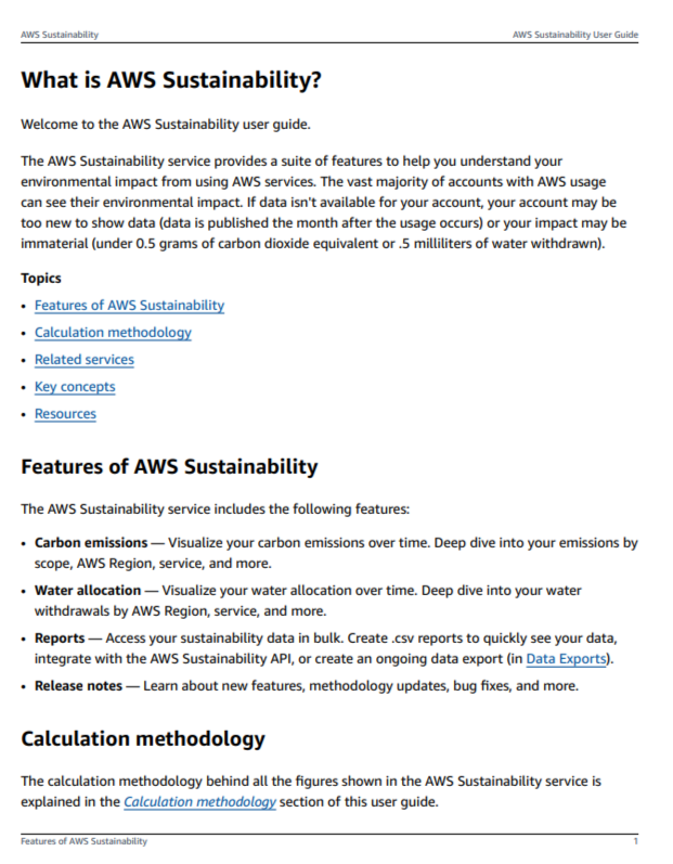 Amazon Sustainability Report - Free AI Sustainability Report Generator, 50+ Real Sustainability Report Examples