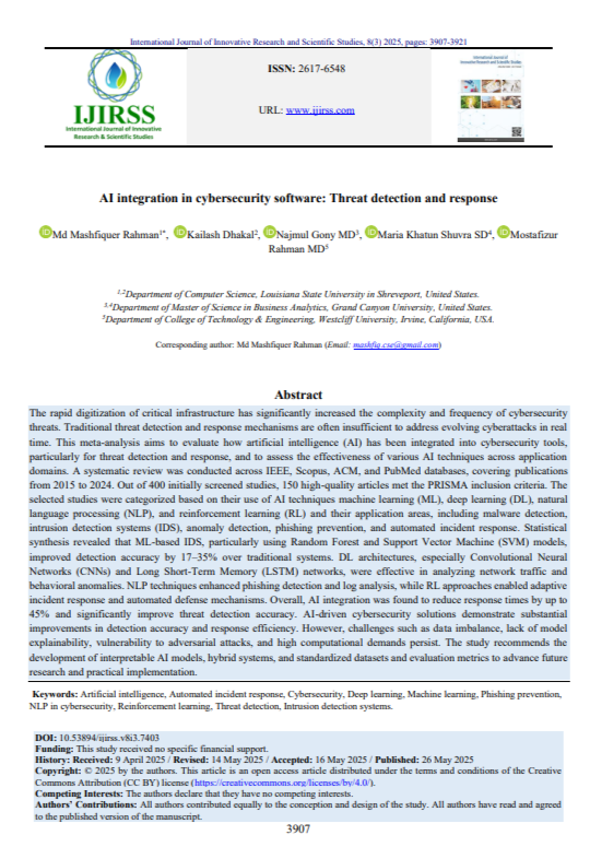 Artificial Intelligence Applications for Threat detection - Free AI Artificial Intelligence Applications Generator, 50+ Real Artificial Intelligence Application Examples