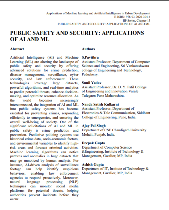 Artificial Intelligence Applications in Public Safety - Free AI Artificial Intelligence Applications Generator, 50+ Real Artificial Intelligence Application Examples