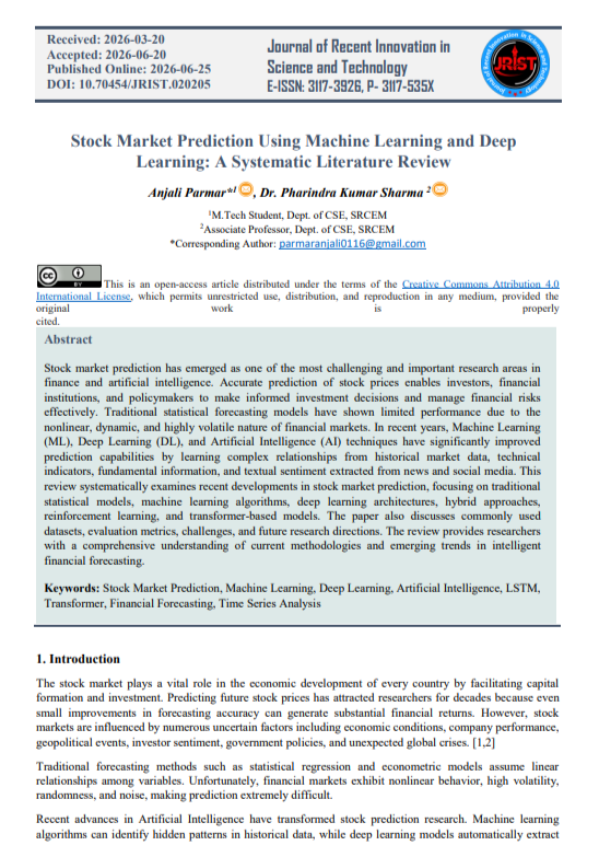 Artificial Intelligence Applications on Stock Market Prediction - Free AI Artificial Intelligence Applications Generator, 50+ Real Artificial Intelligence Application Examples