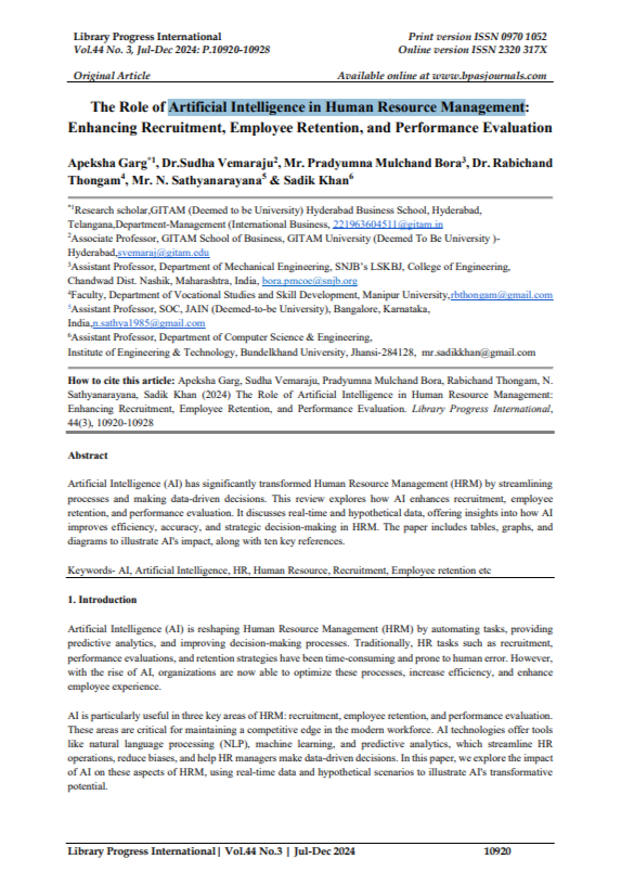 Artificial Intelligence in Human Resource Management - Free AI Artificial Intelligence Applications Generator, 50+ Real AI Application Examples