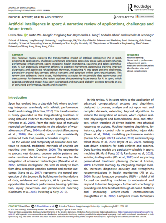 Artiﬁcial Intelligence Applications in Sports - Free AI Artificial Intelligence Applications Generator, 50+ Real Artificial Intelligence Application Examples