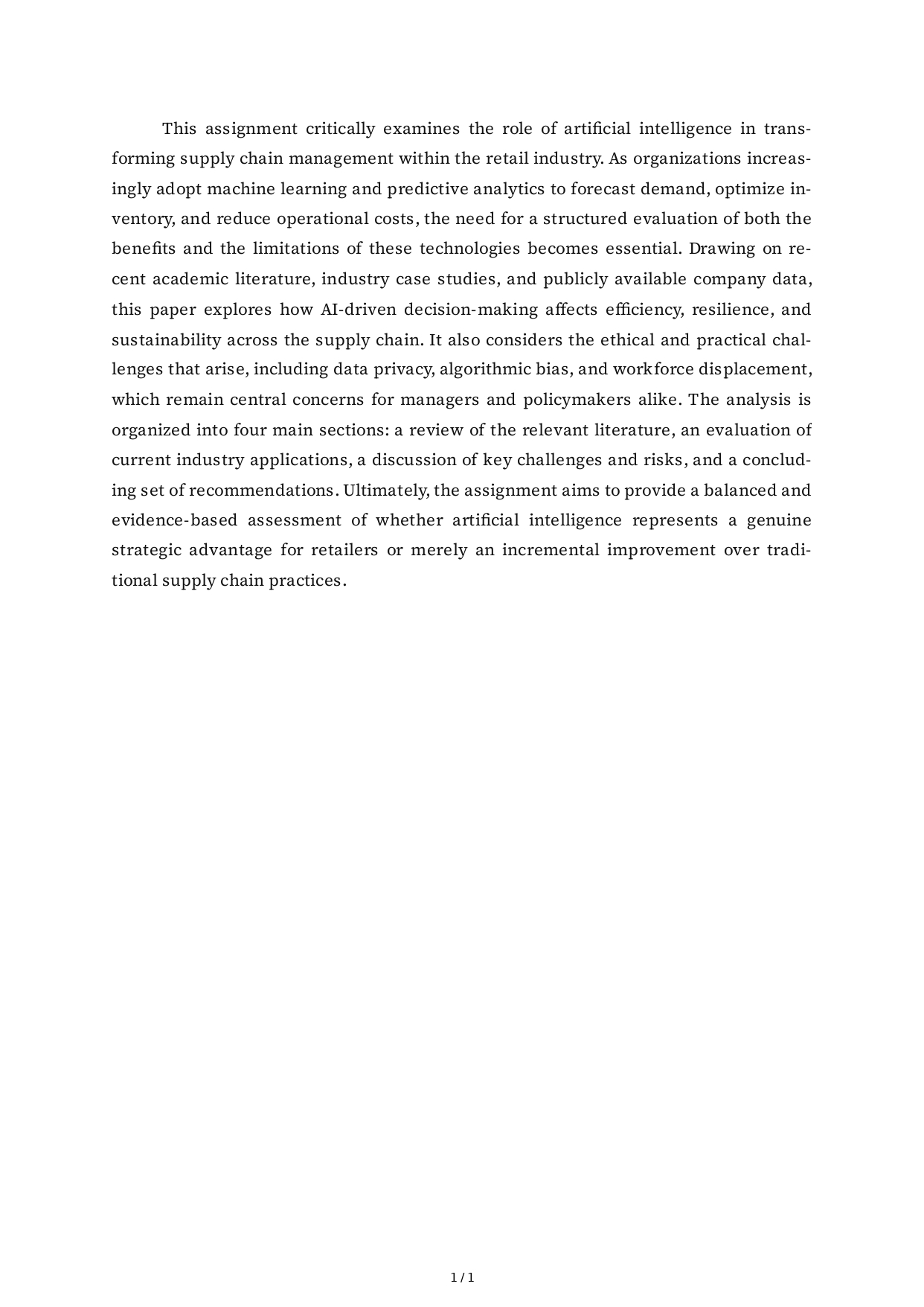 Assignment Introduction Paragraph - Free AI Introduction Paragraph Generator, 50+ Real Introduction Paragraph Examples