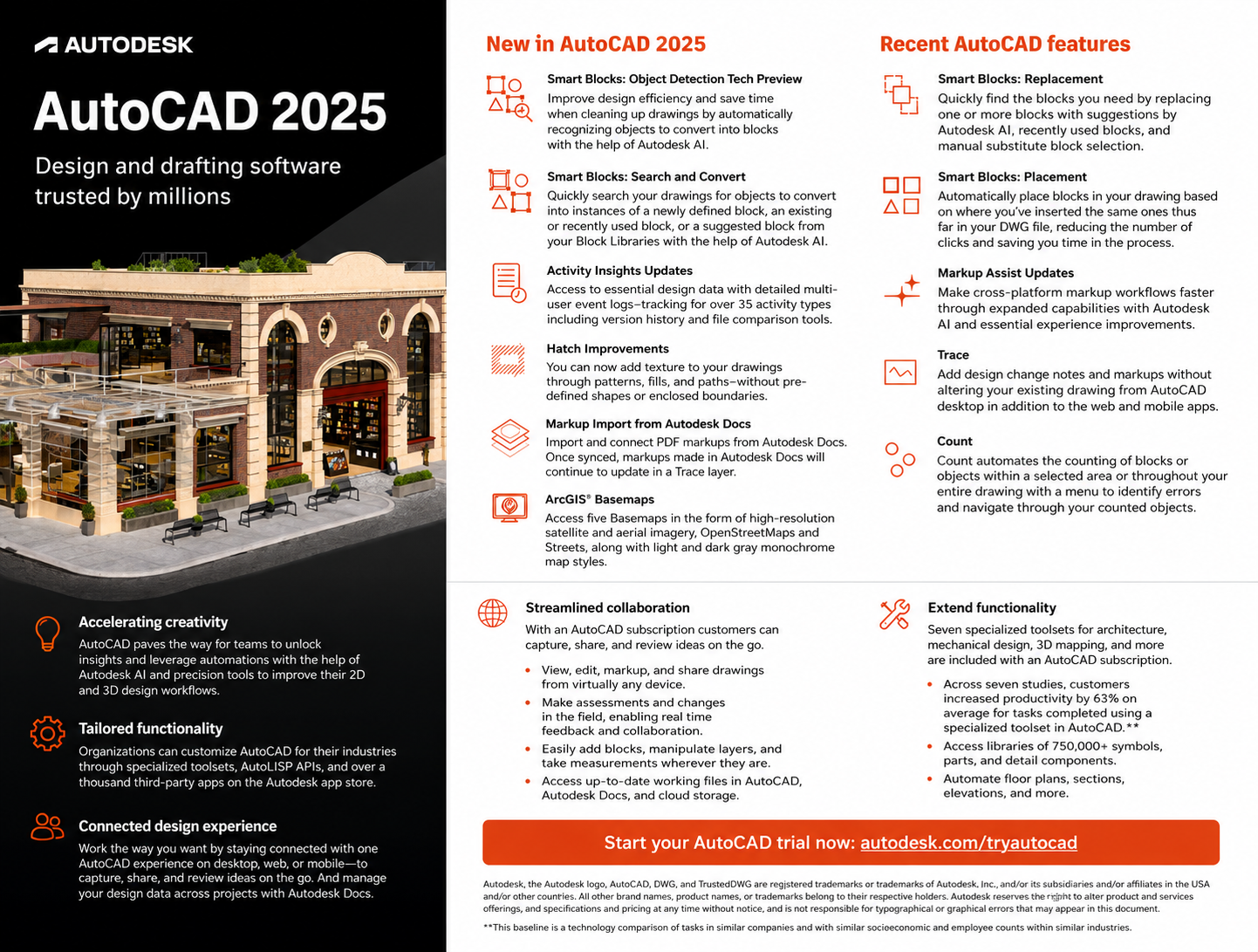 Autodesk AutoCAD Brochure - Free AI Brochure Generator, 50+ Real Brochure Examples