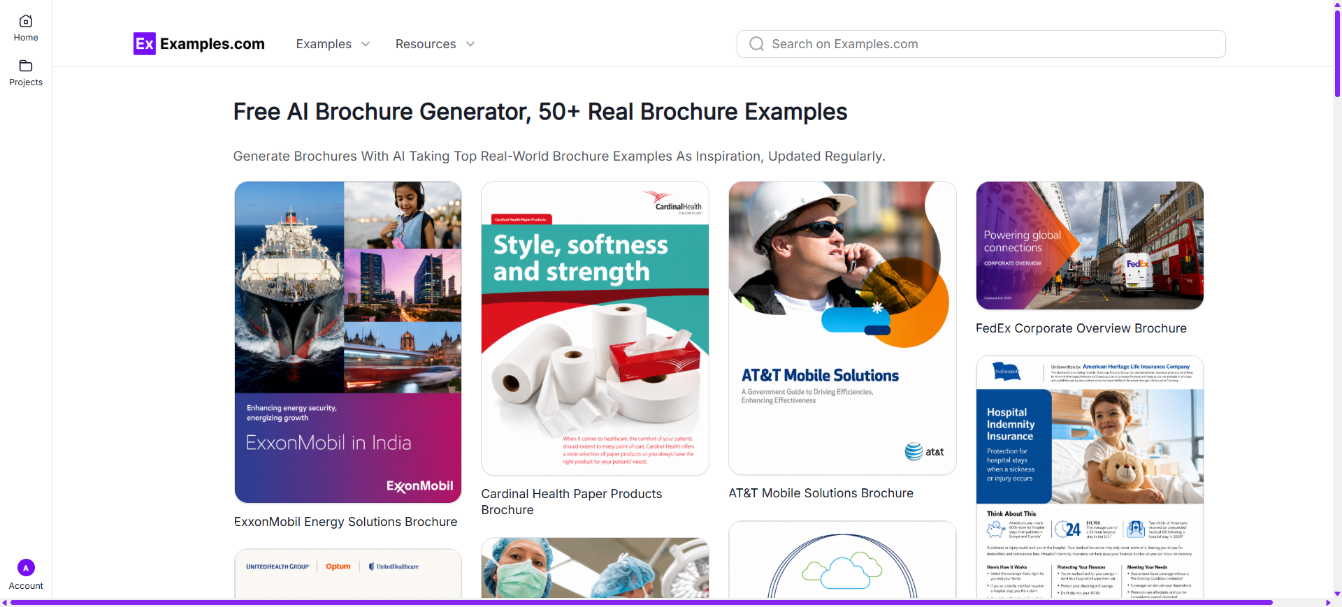 Explore Real-World Brochure Examples