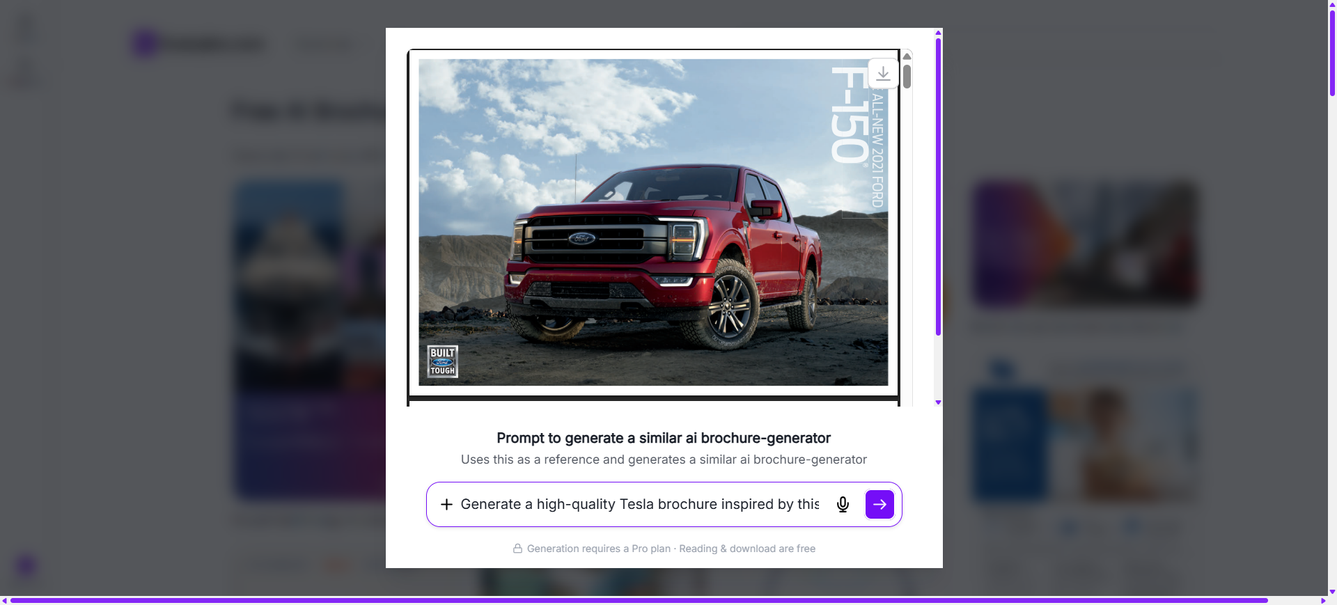 Choose A Reference Brochure