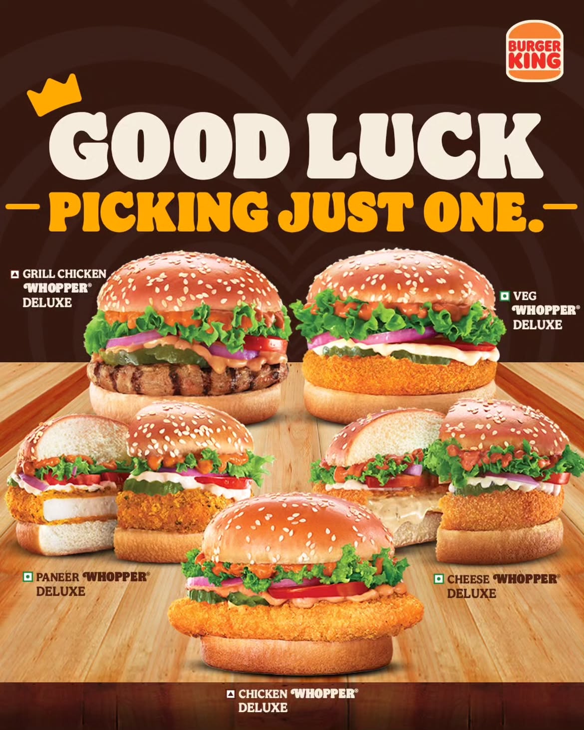 Burger King Whopper Deluxe Social Media Post - Free AI Social Media Post Generator, 50+ Real Social Media Post Examples