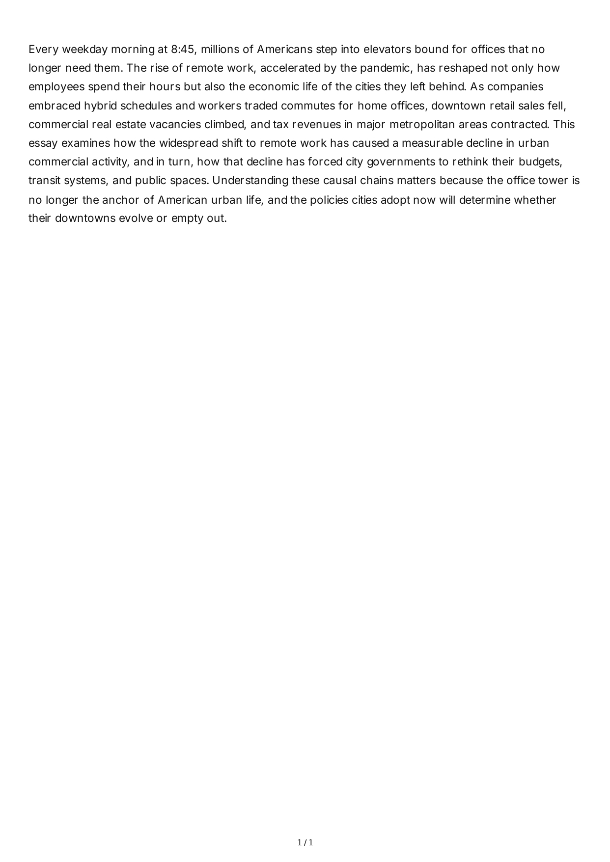 Cause and Effect Essay Introduction Paragraph - Free AI Introduction Paragraph Generator, 50+ Real Introduction Paragraph Examples