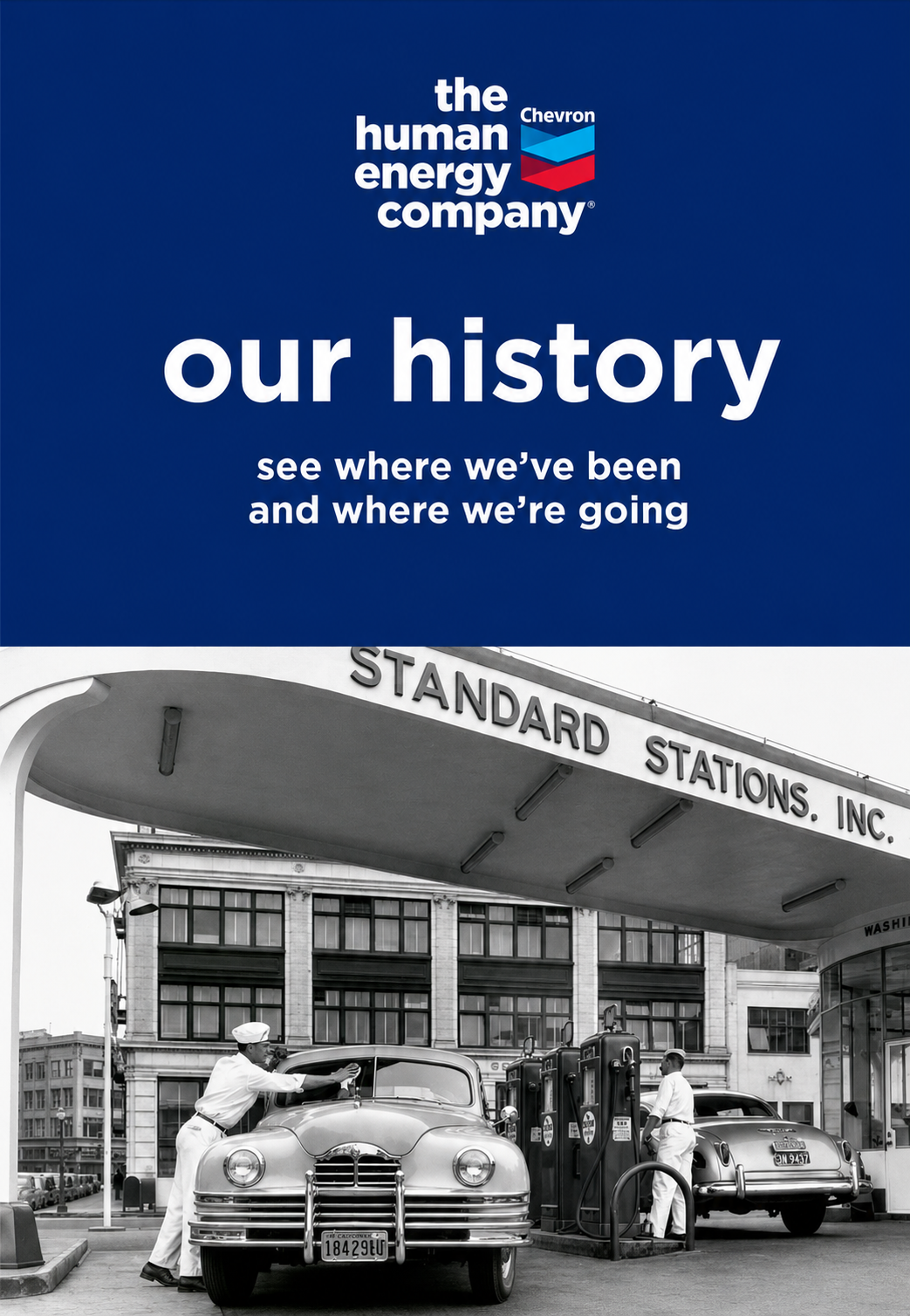 Chevron History Magazine - Free AI Brochure Generator, 50+ Real Brochure Examples