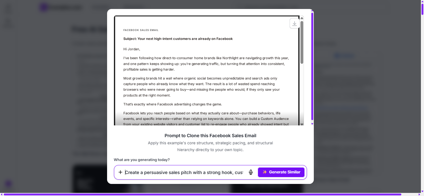 Sales Pitch Examples