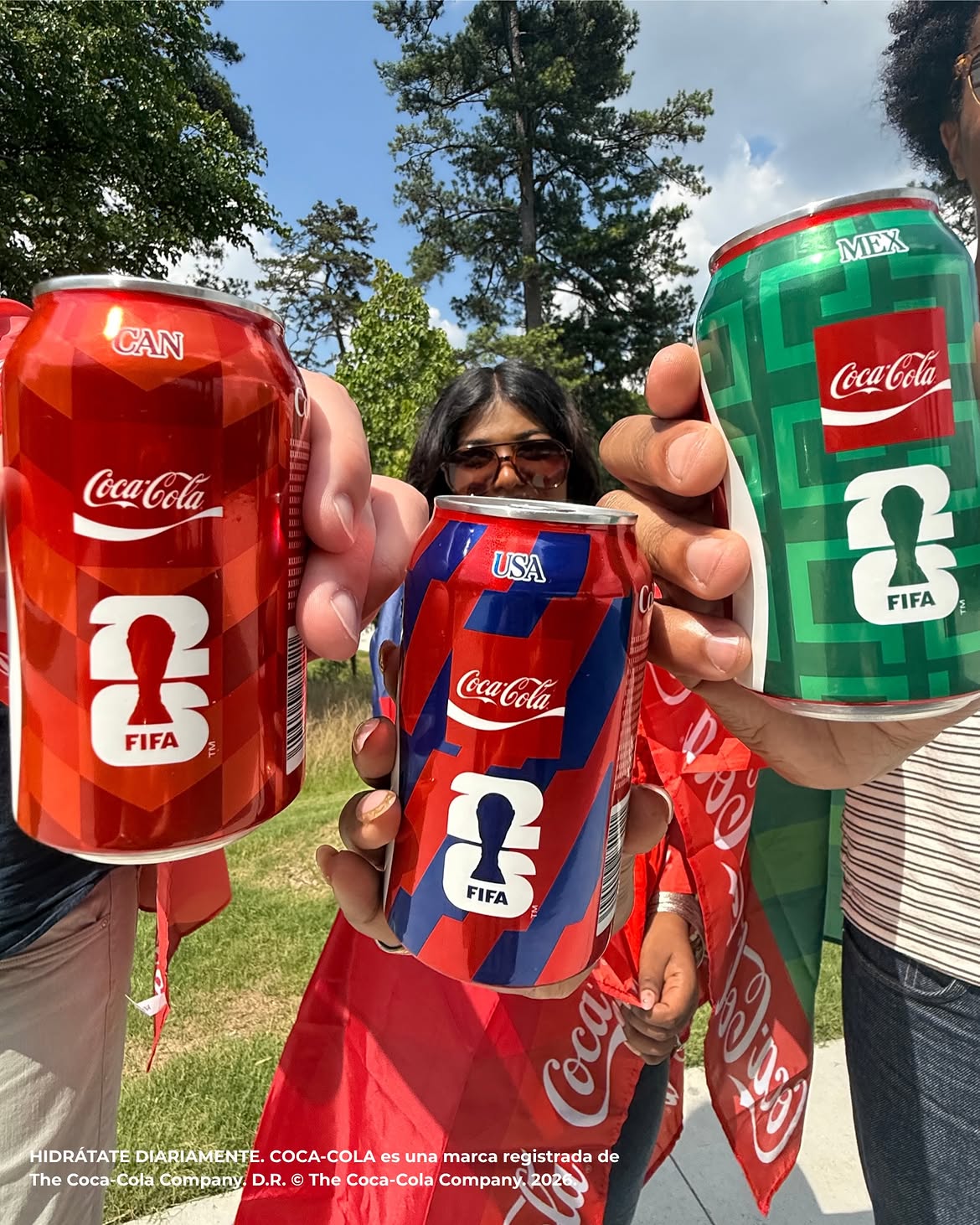 Coca-Cola FIFA Collectible Cans Social Media Post - Free AI Social Media Post Generator, 50+ Real Social Media Post Examples