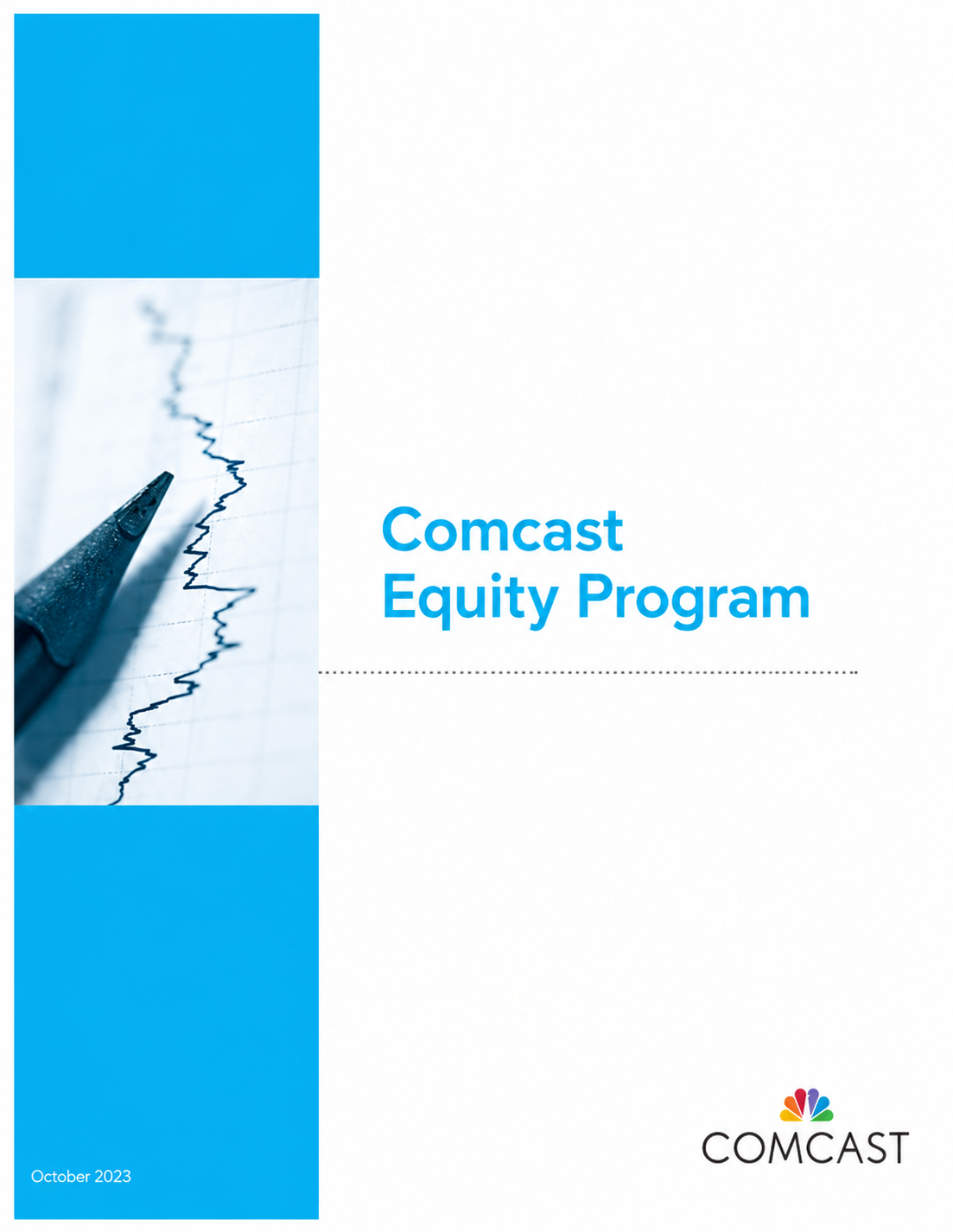 Comcast Employee Equity Program Brochure - Free AI Brochure Generator, 50+ Real Brochure Examples