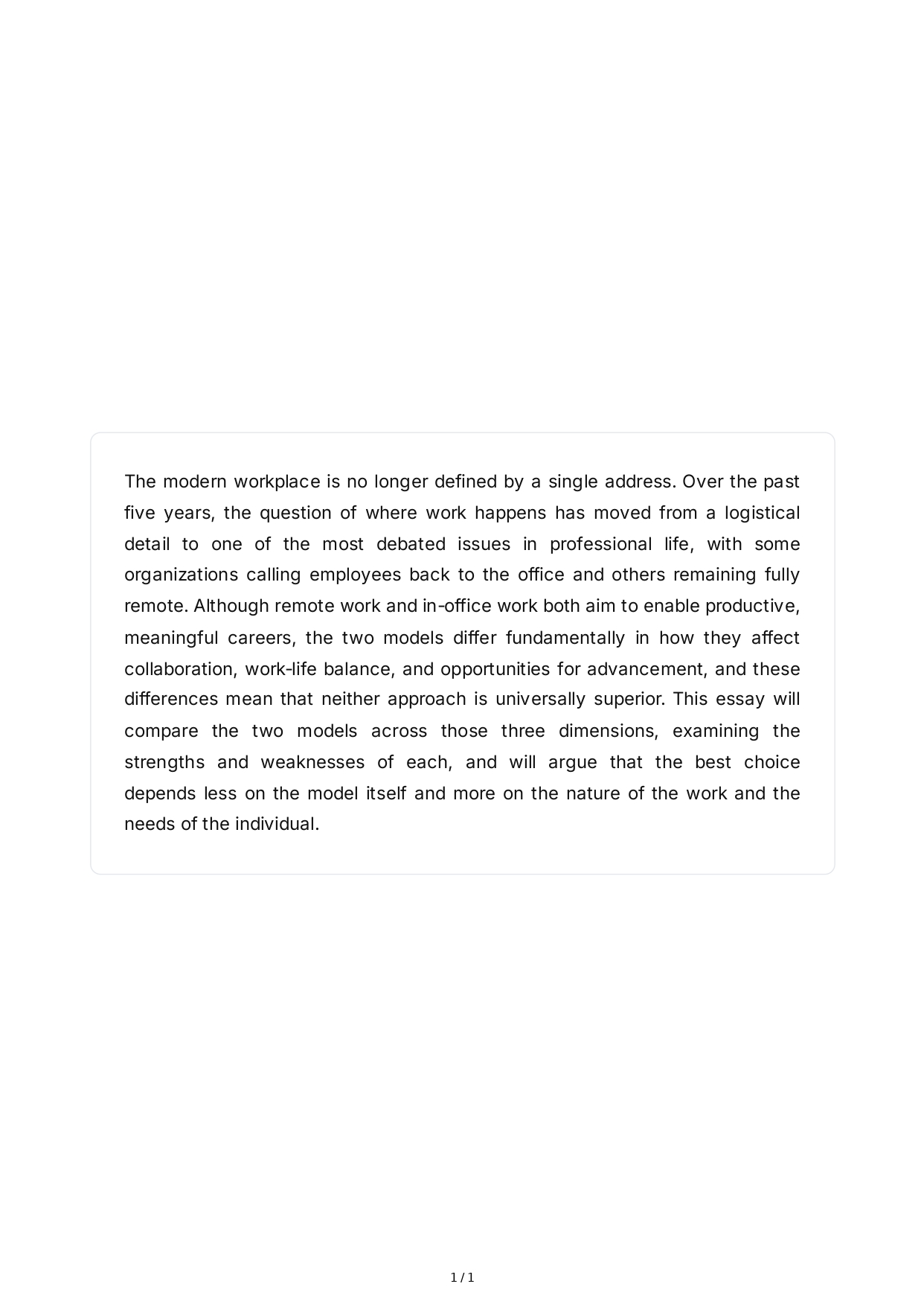 Compare and Contrast Essay Introduction Paragraph - Free AI Introduction Paragraph Generator, 50+ Real Introduction Paragraph Examples