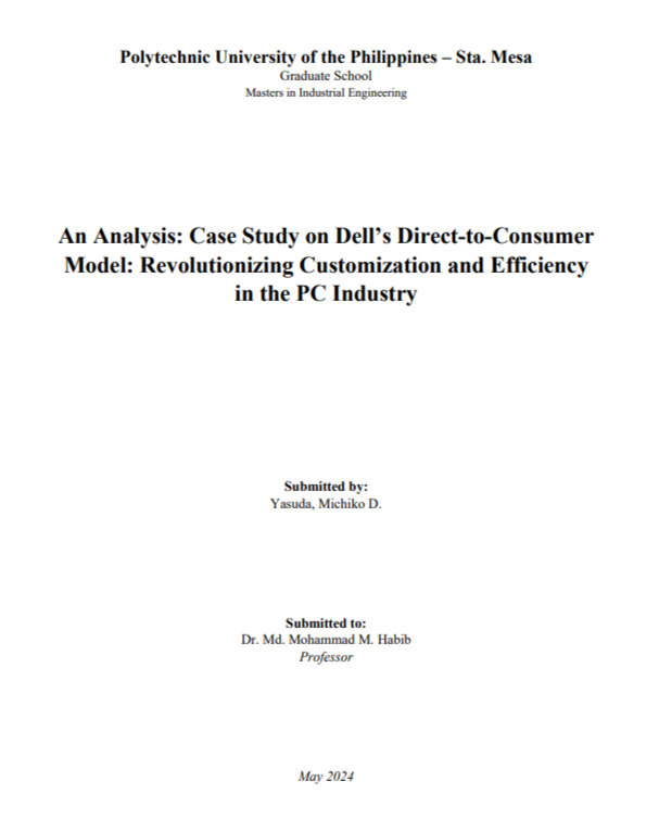 DELL Case Study  - Free AI Case Study Generator, 50+ Real Case Study Examples