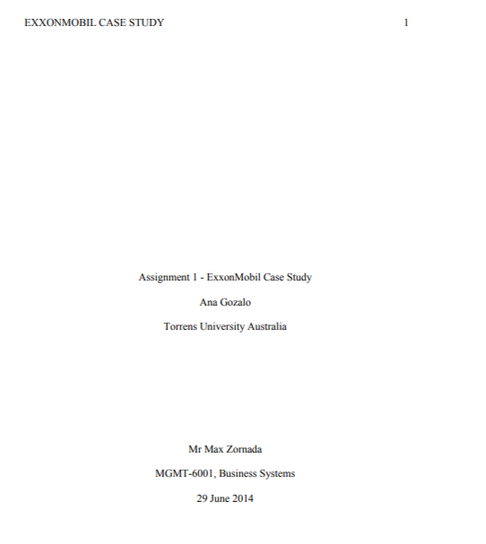 Exxon Mobil Case Study - Free AI Case Study Generator, 50+ Real Case Study Examples
