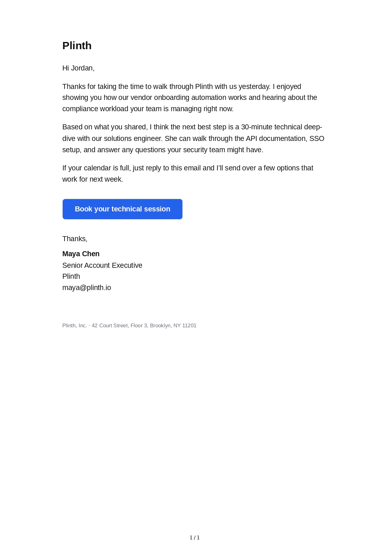 Follow-Up Email - Free AI Email Generator, 50+ Real Email Examples