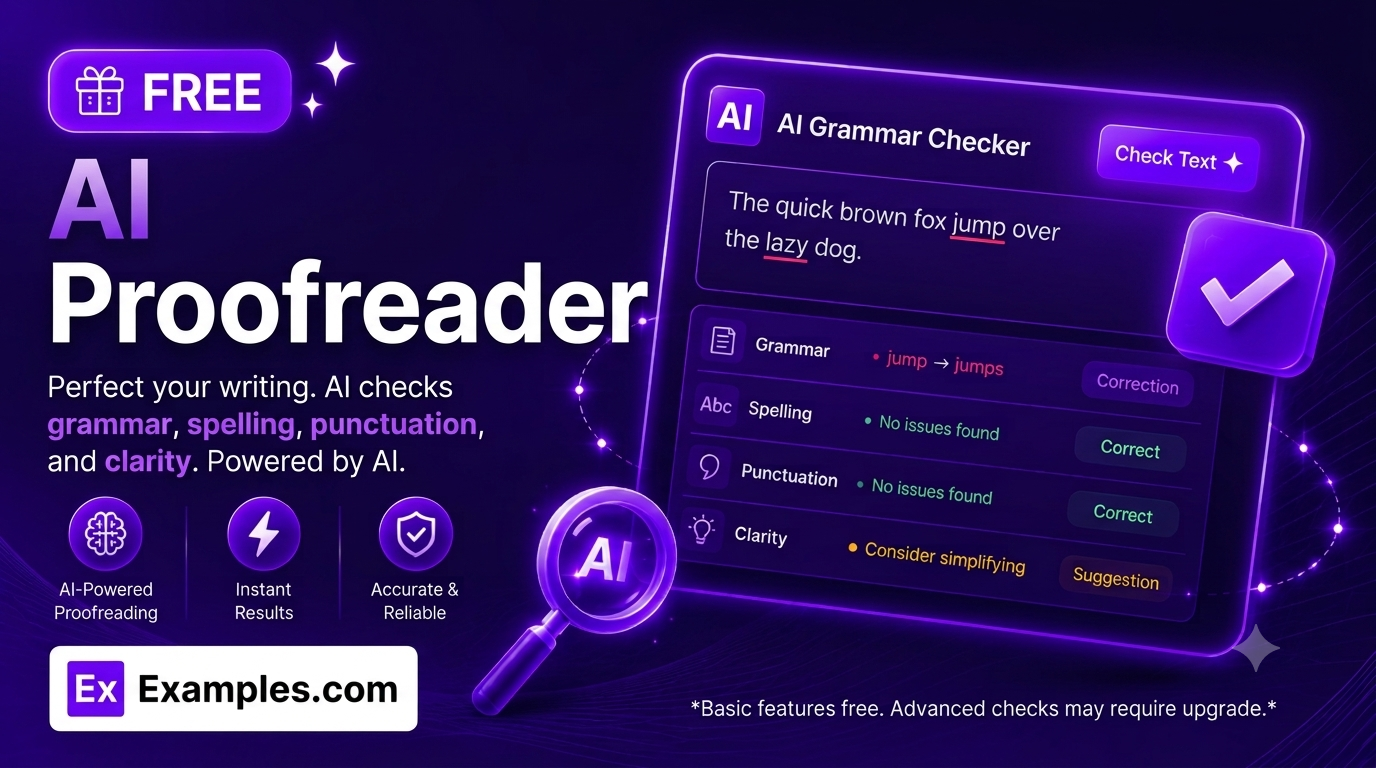 Free AI Proofreader