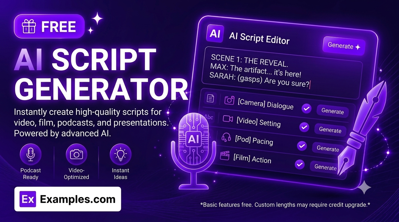 Free AI Script Generator