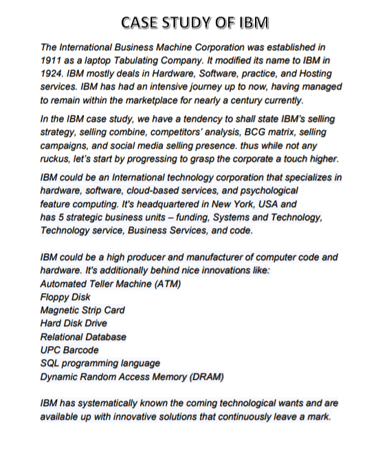 IBM Case Study - Free AI Case Study Generator, 50+ Real Case Study Examples