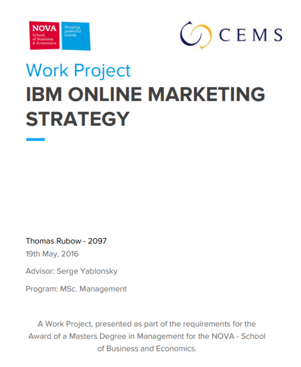 IBM Marketing Strategy - Free AI Marketing Strategy Generator, 50+ Real Marketing Strategy Examples