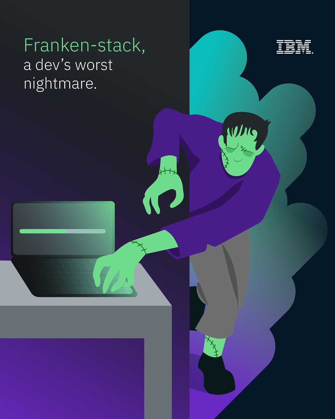 IBM Franken Stack Developer Social Media Post - Free AI Social Media Post Generator, 50+ Real Social Media Post Examples