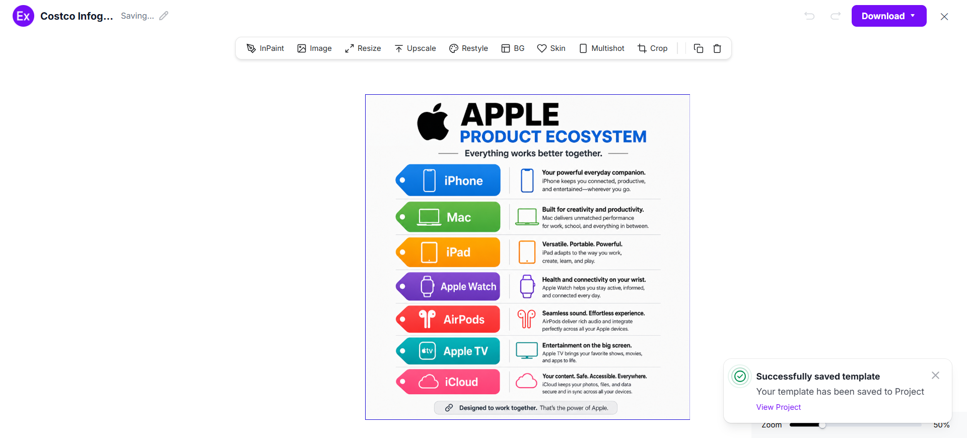 Generate A New AI Infographic