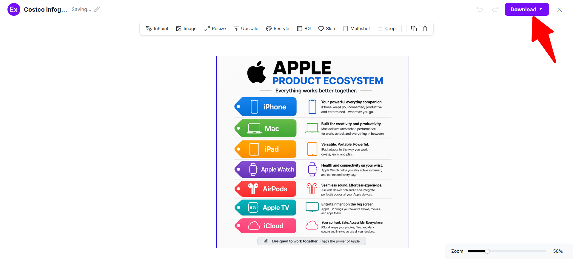 Download And Use The Final Infographic