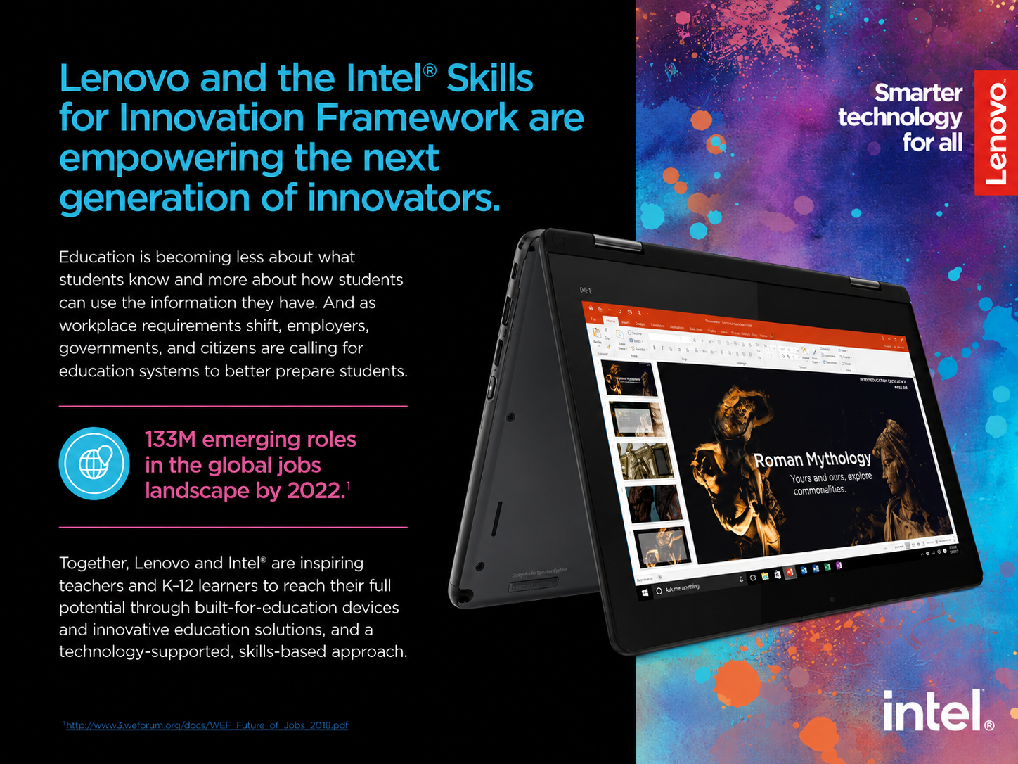 Intel Education Devices Brochure - Free AI Brochure Generator, 50+ Real Brochure Examples