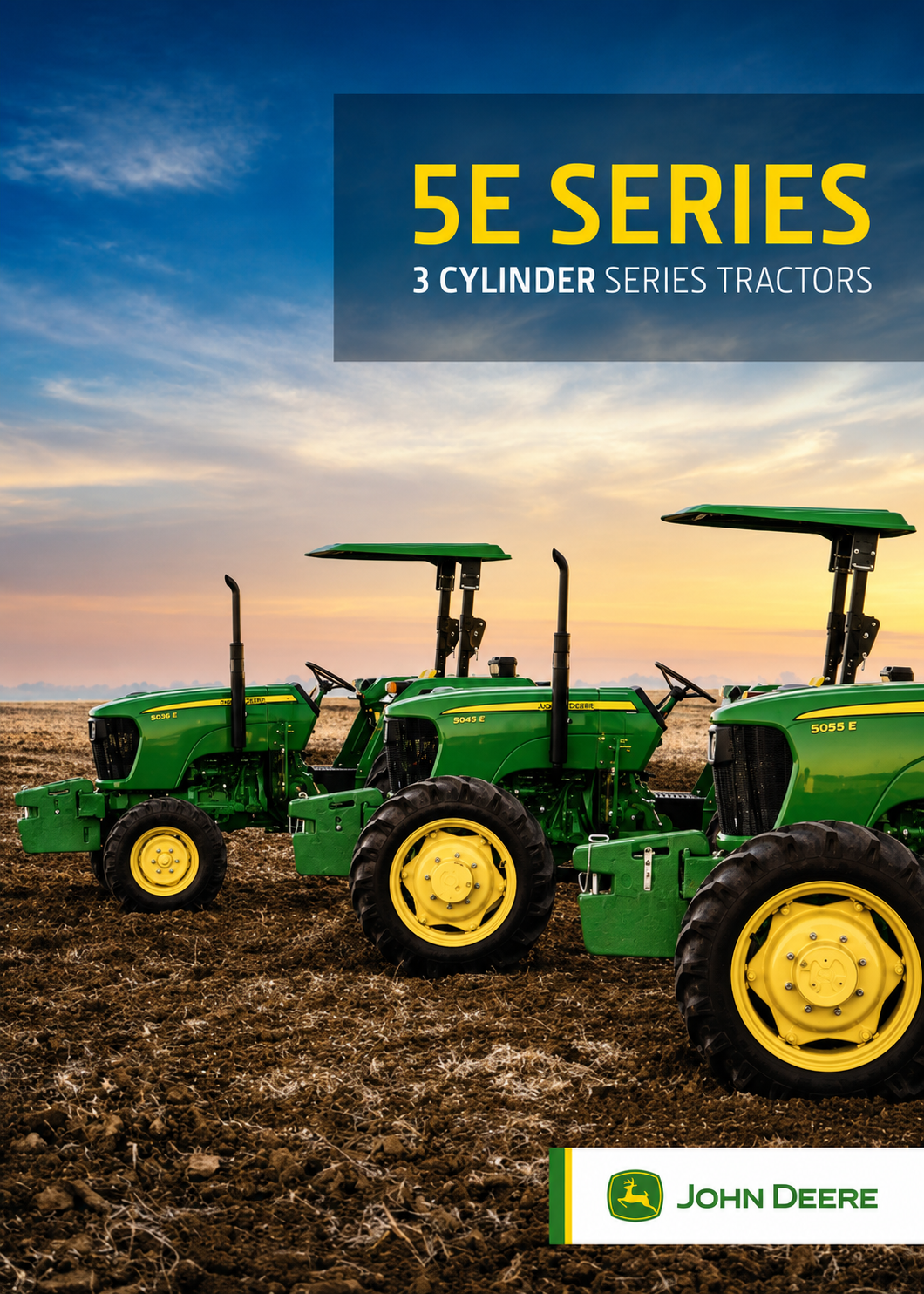 John Deere 5E Series Tractor Brochure - Free AI Brochure Generator, 50+ Real Brochure Examples