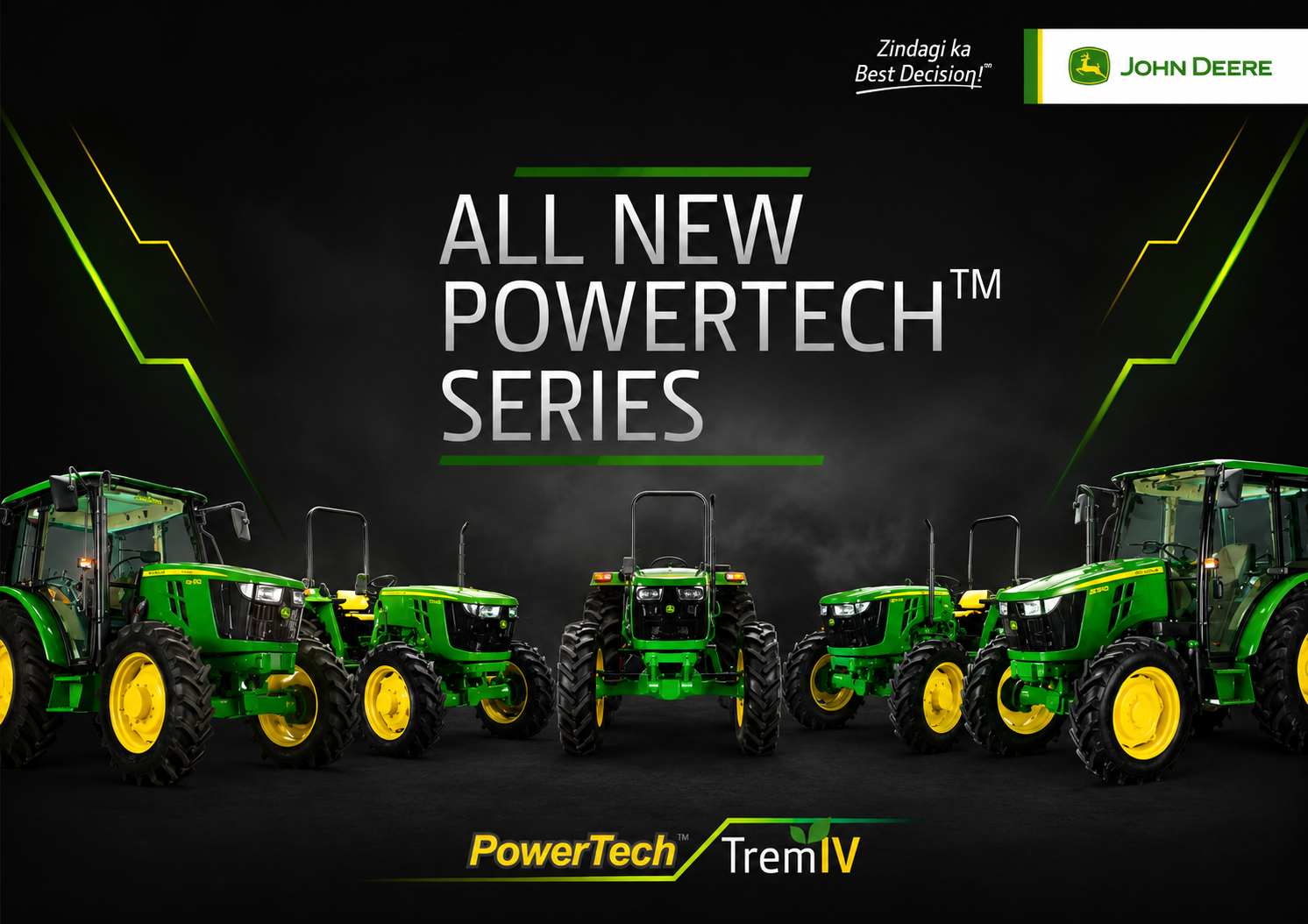 John Deere PowerTech Series Brochure - Free AI Brochure Generator, 50+ Real Brochure Examples