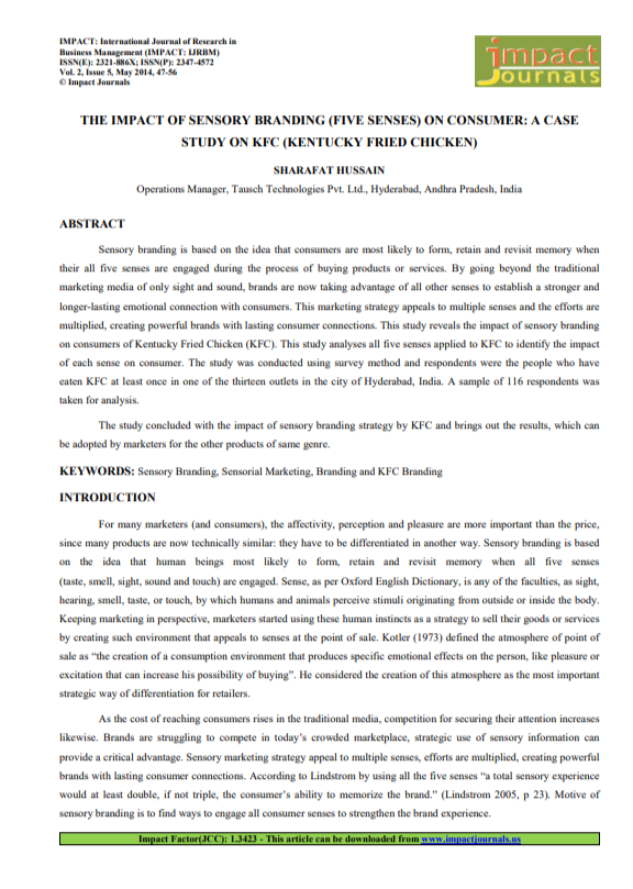KFC Case Study - Free AI Case Study Generator, 50+ Real Case Study Examples