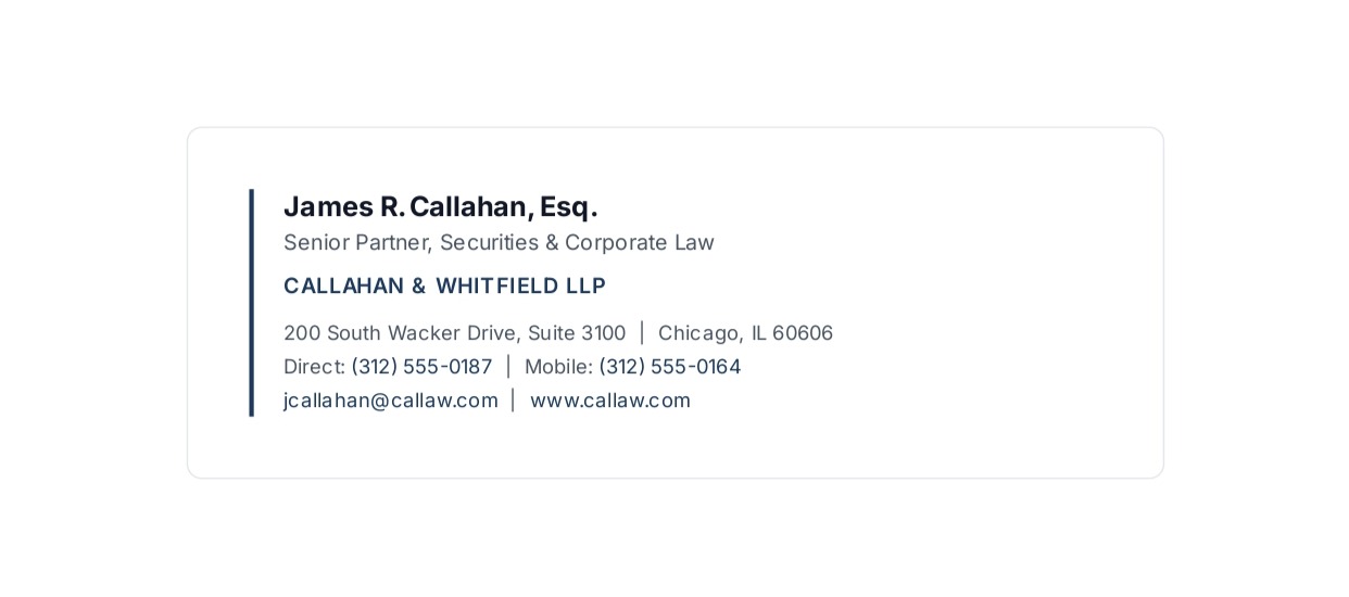 Lawyer Email Signature - Free AI Email Signature Generator, 50+ Real Email Signature Examples