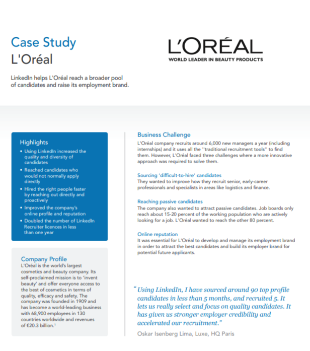 Loreal Case Study - Free AI Case Study Generator, 50+ Real Case Study Examples