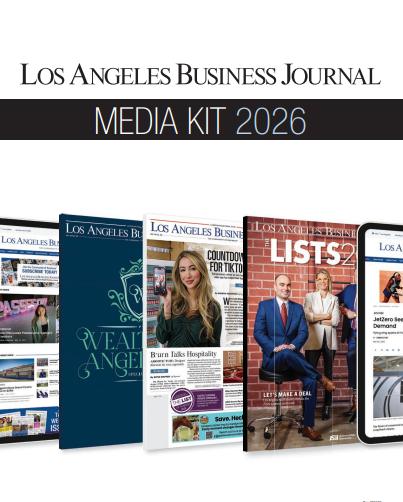Los Angeles Business Journal Media Kit - Free AI Media Kit Generator, 50+ Real Media Kit Examples