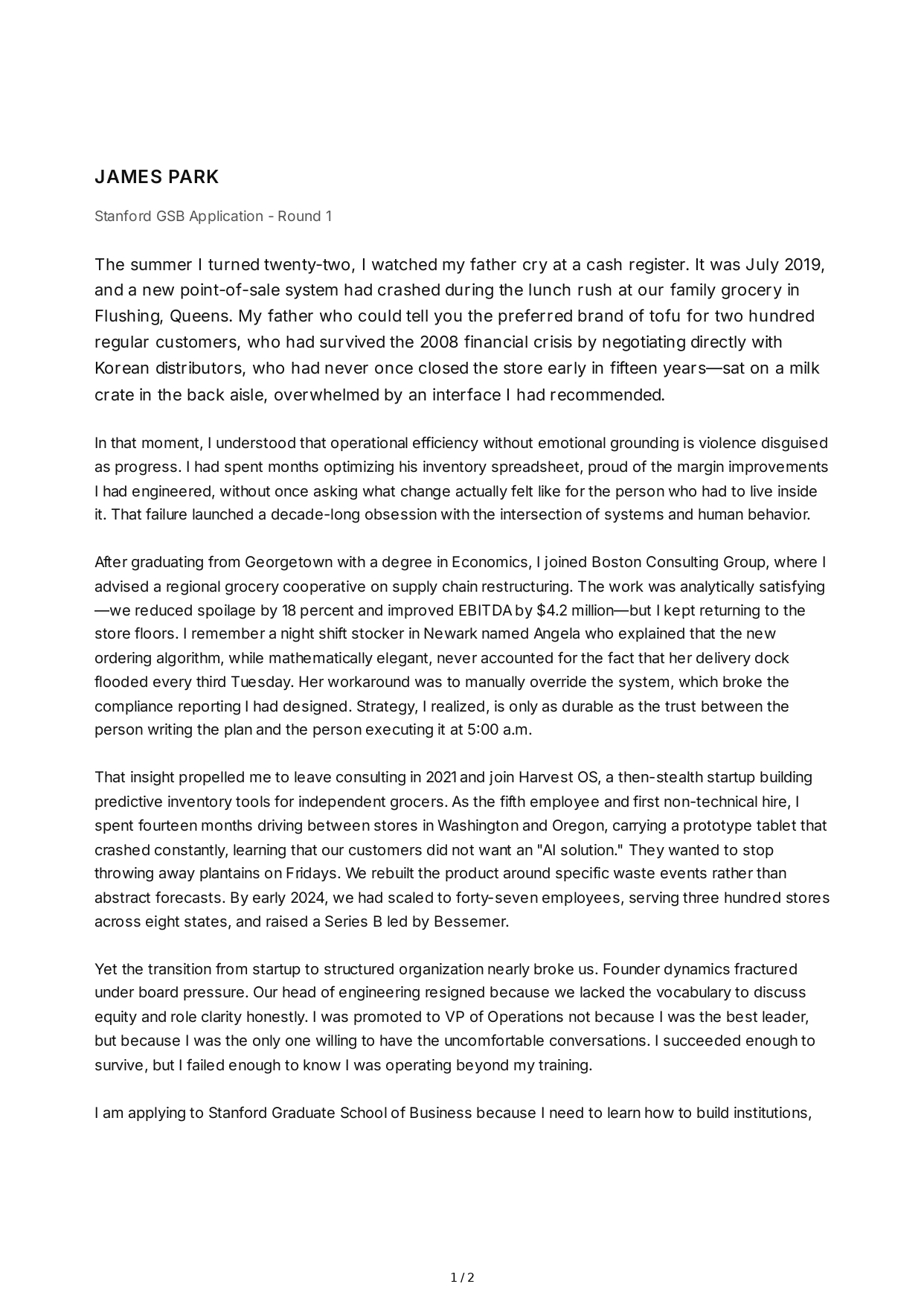 MBA Personal Statement - Free AI Personal Statement Generator, 50+ Real Personal Statement Examples